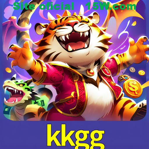Imagem promocional da kkgg mostrando a plataforma e suas vantagens